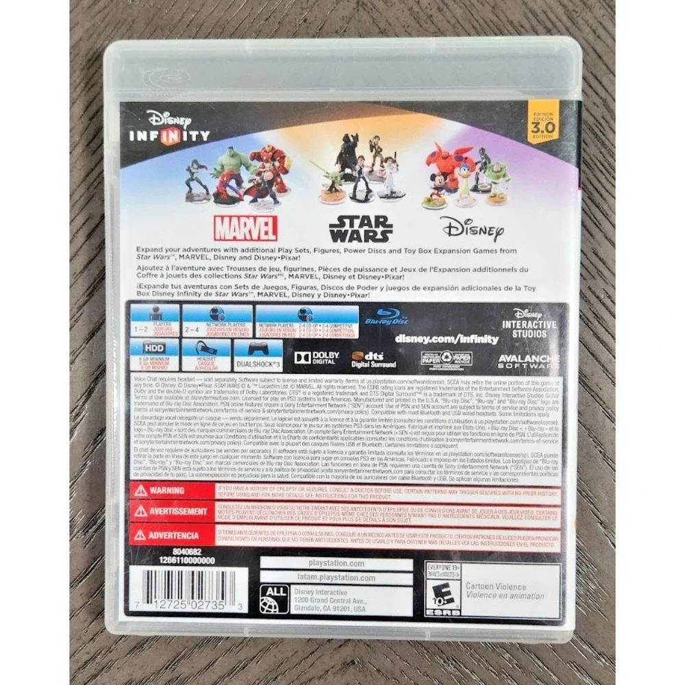 PS3 Disney Infinity Game Edition‎ 3.0